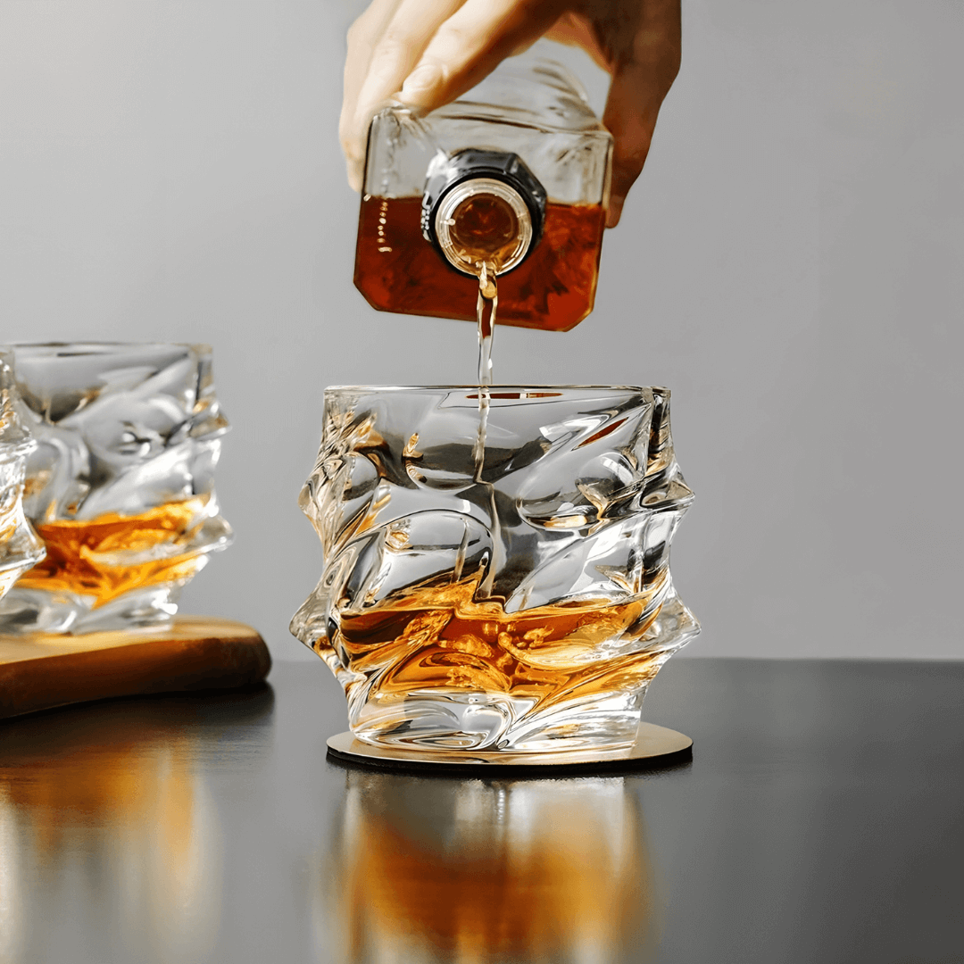 Arashi Bicchiere da Whisky in Cristallo Giapponese
