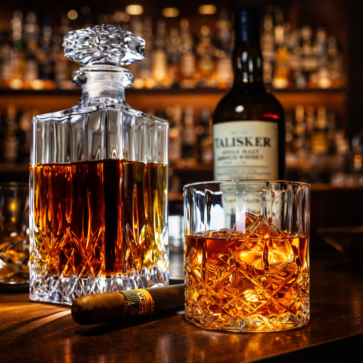 Set Whisky – Bottiglia e Bicchieri
