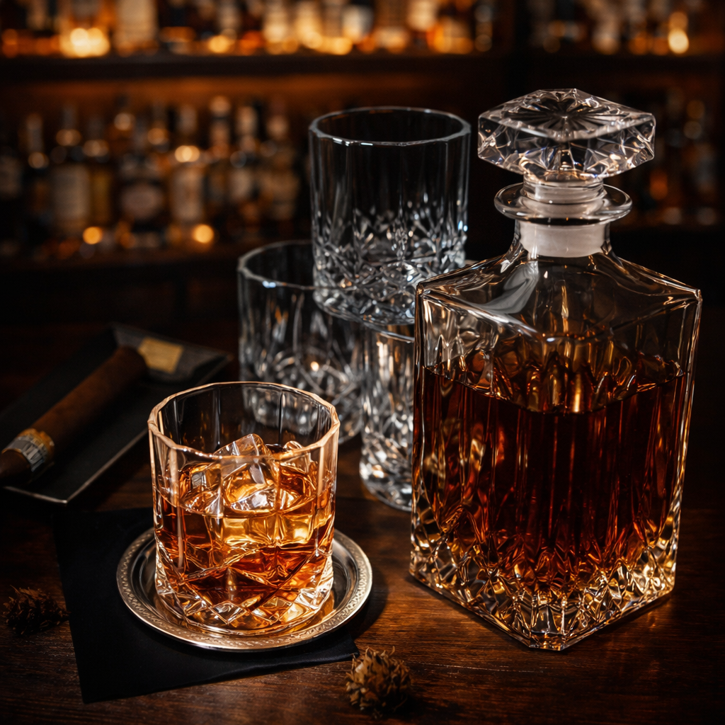 Set Whisky – Bottiglia e Bicchieri