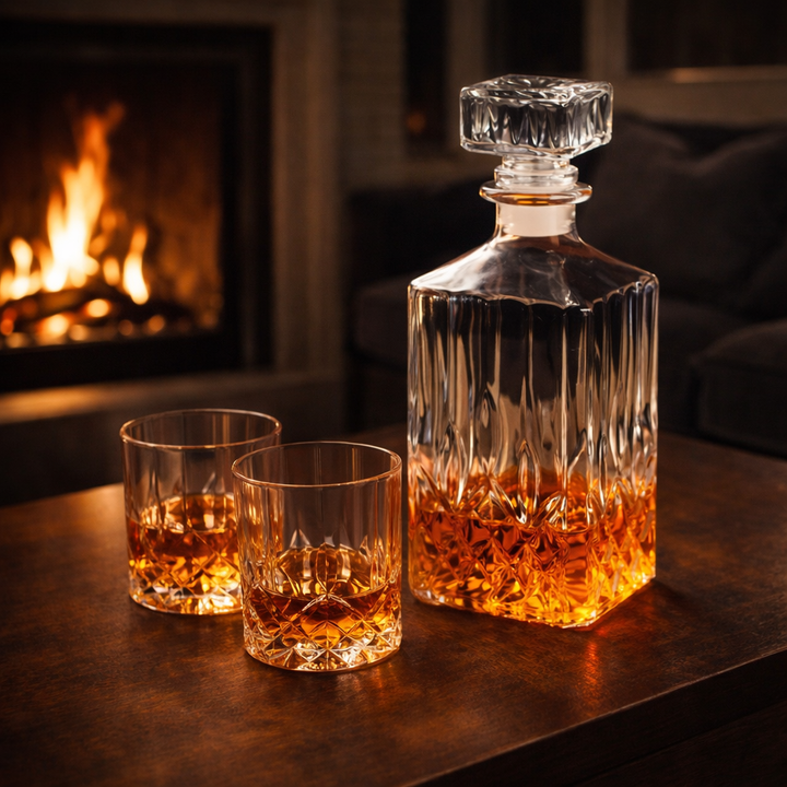 Set Whisky – Bottiglia e Bicchieri