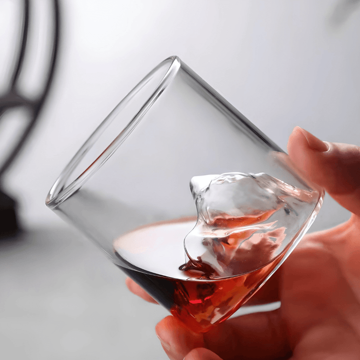 Mount Fuji Bicchiere da Whisky in Cristallo Giapponese