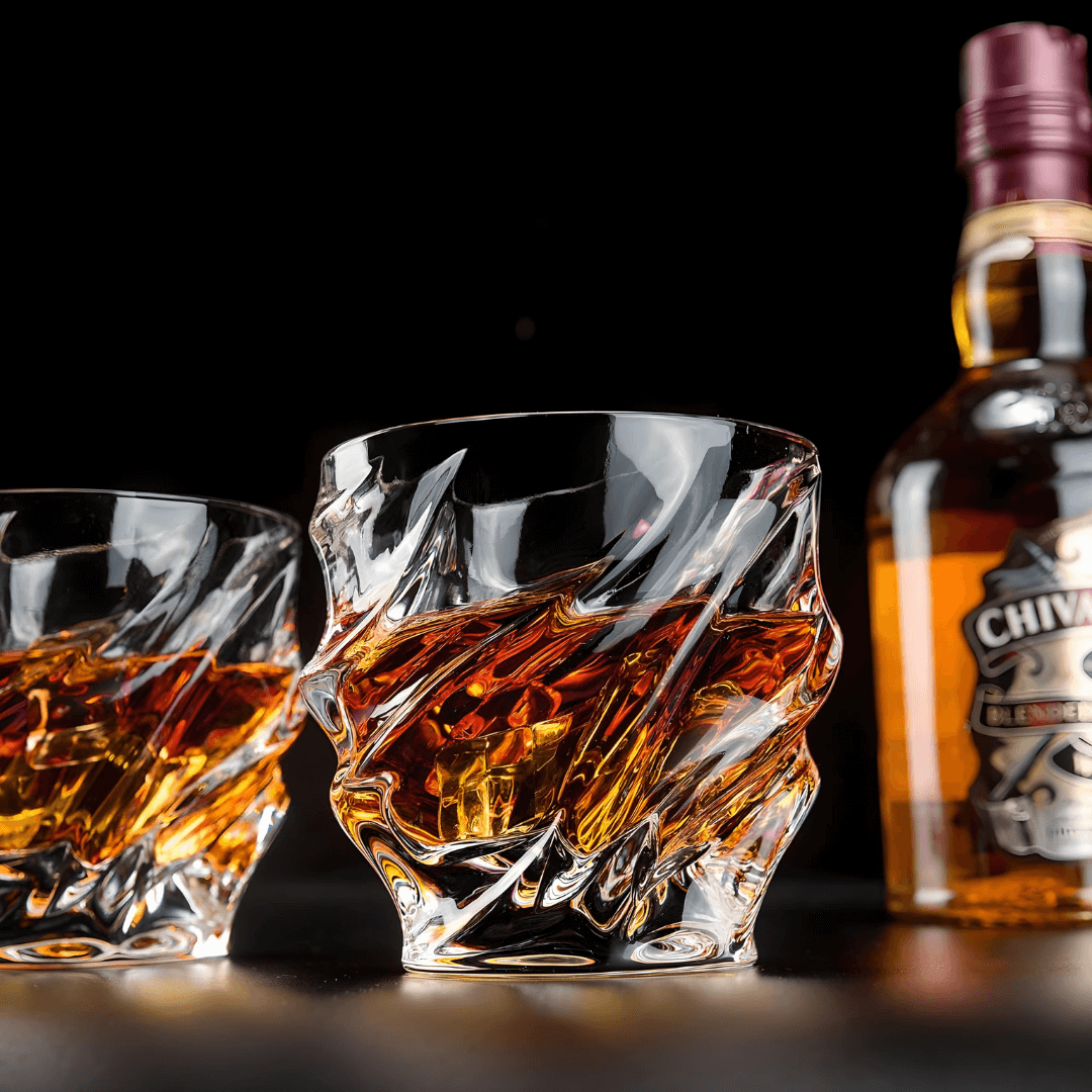 Nami Bicchiere da Whisky in Cristallo Giapponese