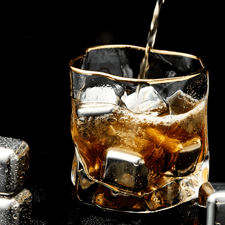 Hoshi Gold Bicchiere da Whisky in Cristallo Giapponese
