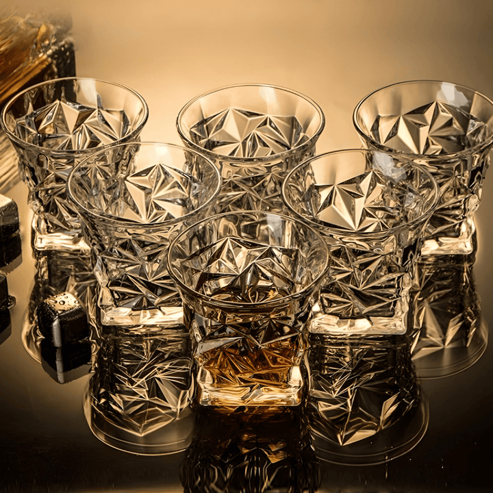Kaze Bicchiere da Whisky in Cristallo Giapponese