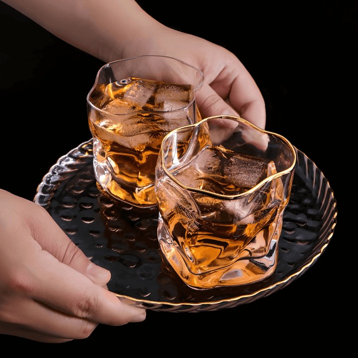 Hoshi Gold Bicchiere da Whisky in Cristallo Giapponese