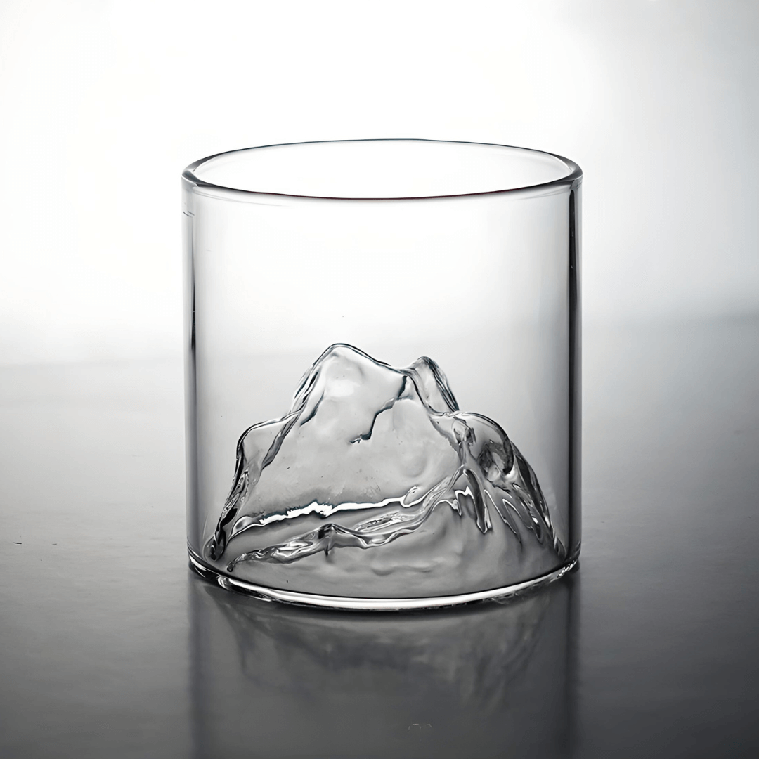 Mount Fuji Bicchiere da Whisky in Cristallo Giapponese