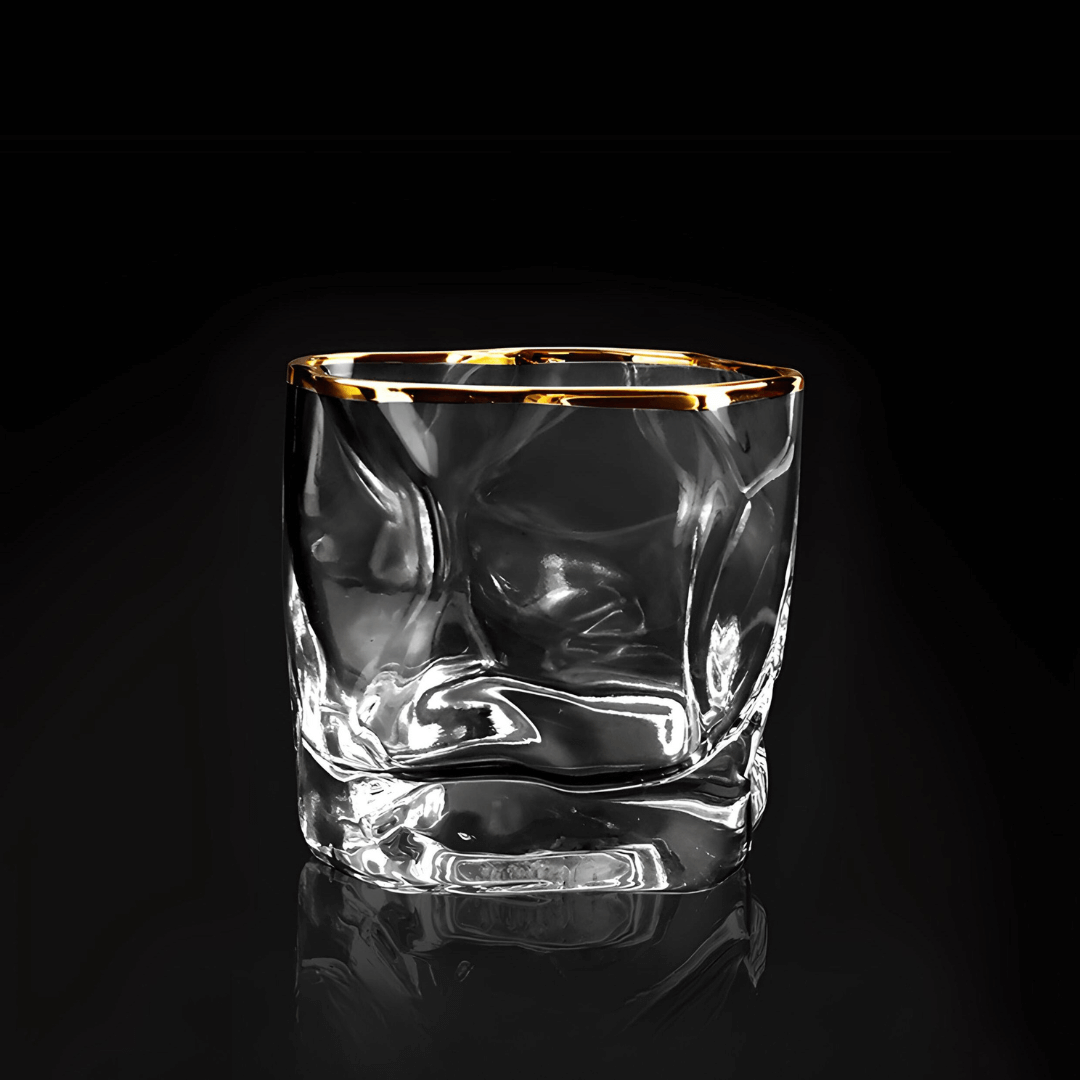 Hoshi Gold Bicchiere da Whisky in Cristallo Giapponese
