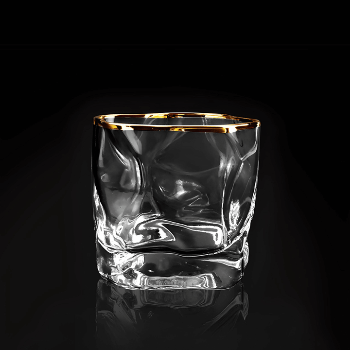 Hoshi Gold Bicchiere da Whisky in Cristallo Giapponese