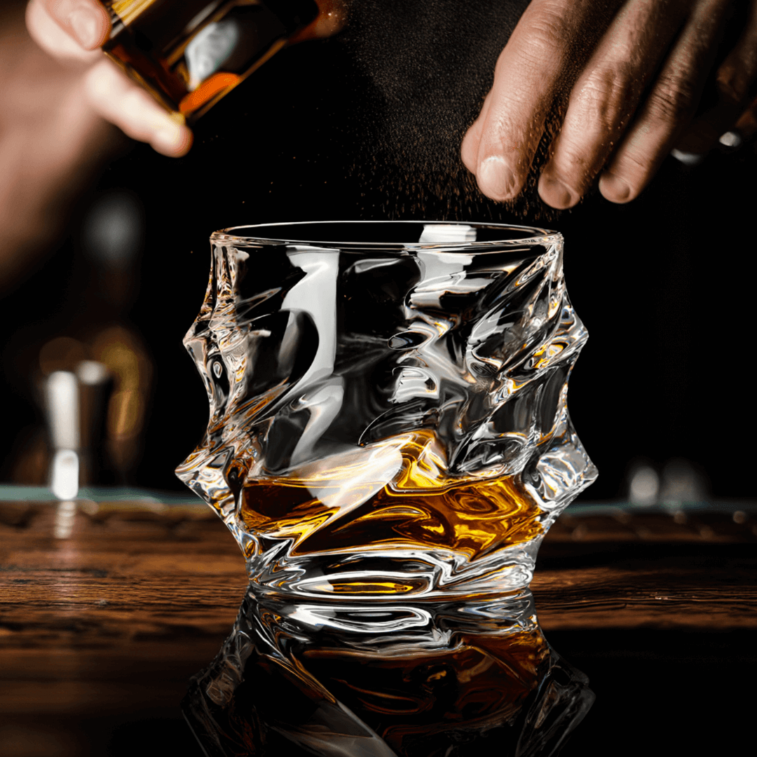 Arashi Bicchiere da Whisky in Cristallo Giapponese