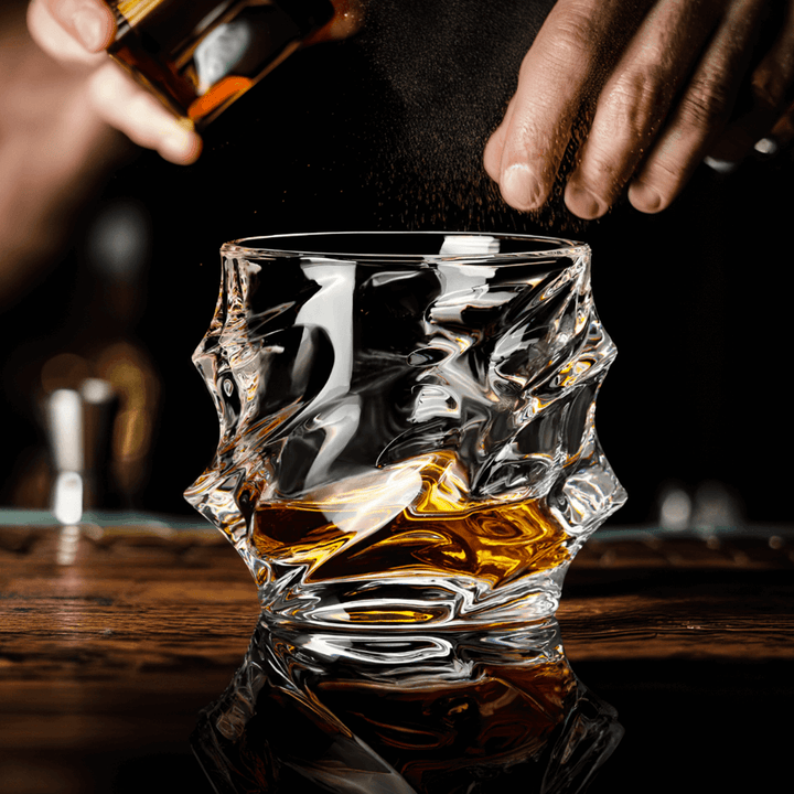 Arashi Bicchiere da Whisky in Cristallo Giapponese
