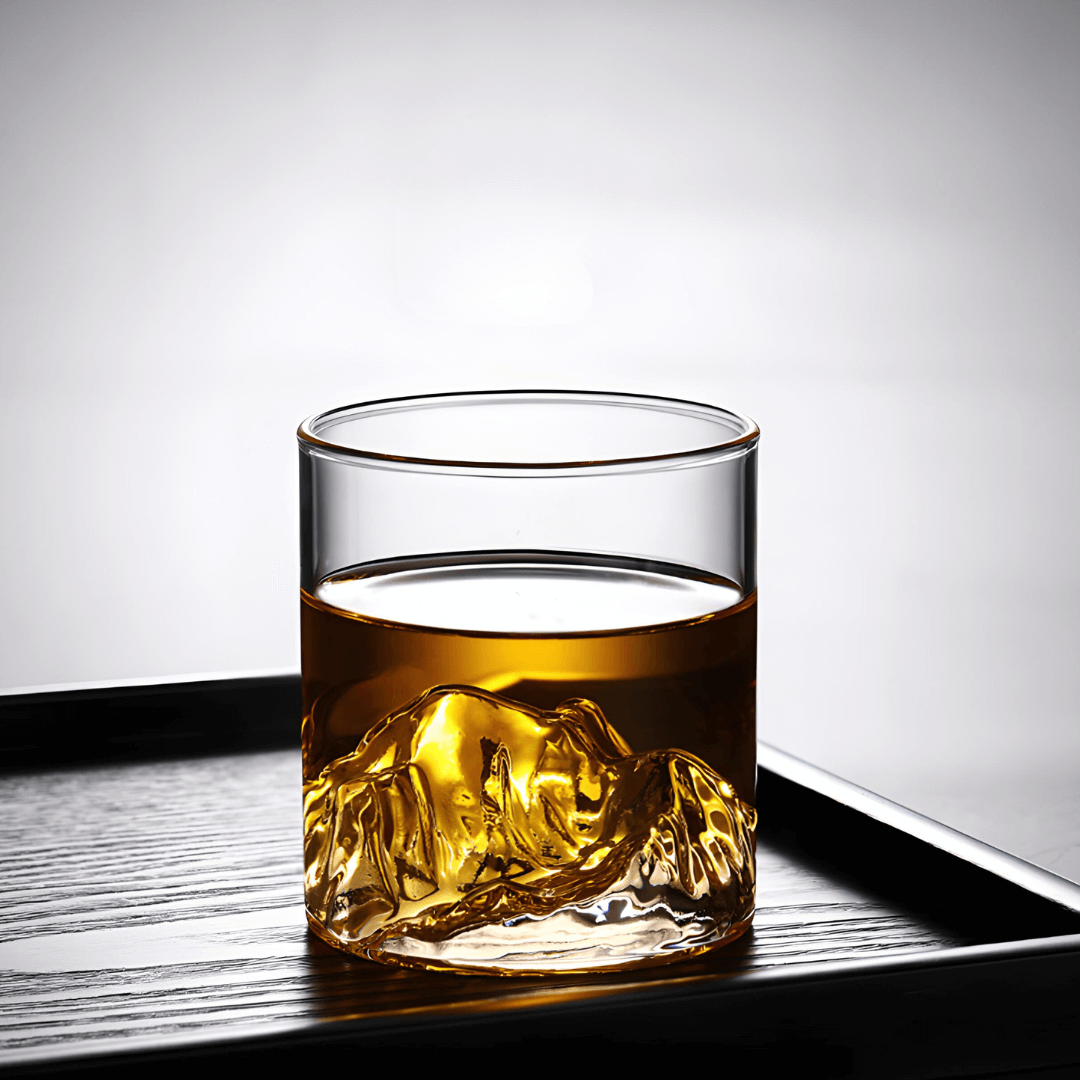 Mount Fuji Bicchiere da Whisky in Cristallo Giapponese