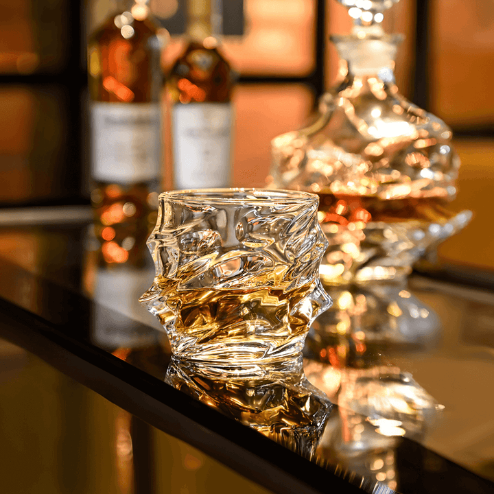 Arashi Bicchiere da Whisky in Cristallo Giapponese