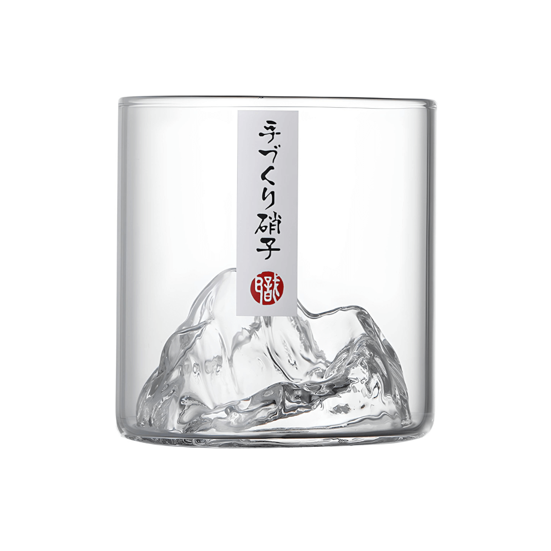 Mount Fuji Bicchiere da Whisky in Cristallo Giapponese