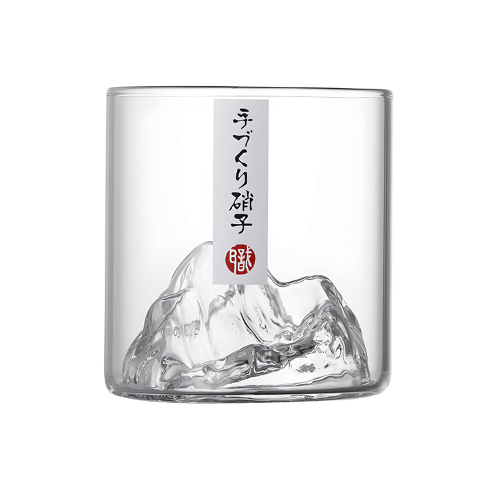 Mount Fuji Bicchiere da Whisky in Cristallo Giapponese