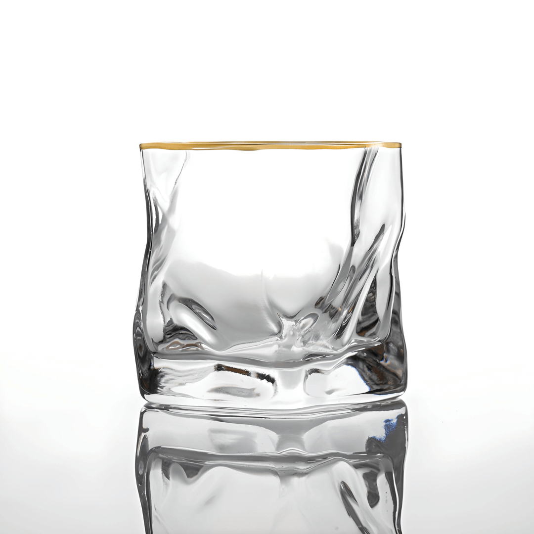 Hoshi Gold Bicchiere da Whisky in Cristallo Giapponese