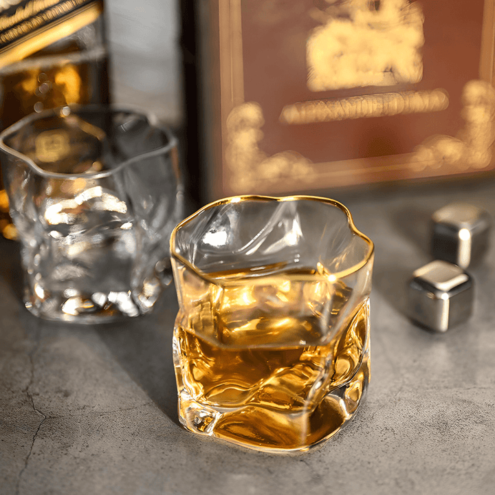 Hoshi Gold Bicchiere da Whisky in Cristallo Giapponese