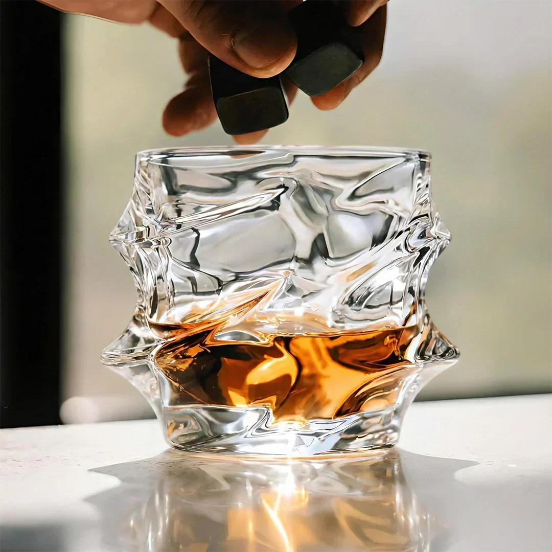 Arashi Bicchiere da Whisky in Cristallo Giapponese