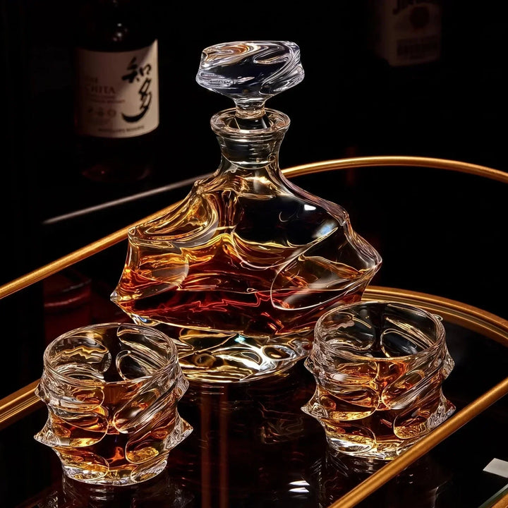 Arashi Bicchiere da Whisky in Cristallo Giapponese
